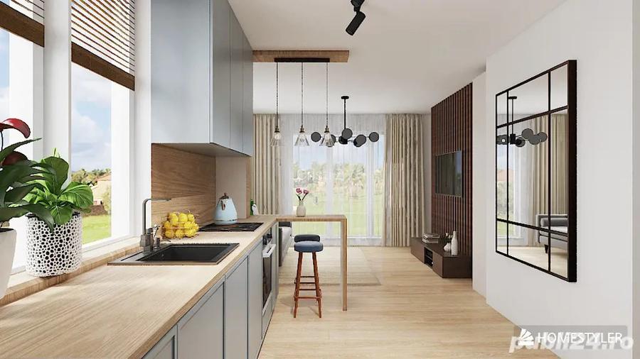 De vanzare Studio premium cu terasa spa?ioasa in Magurele - bloc nou