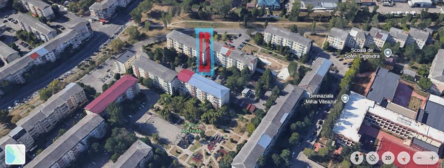 Vand apartament cu 3 camere in Micro 9, confort 1, semidecomandat. - 3