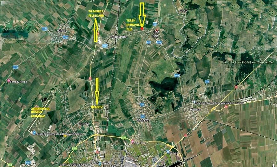 Teren intravilan cu PUZ în Bod - 3