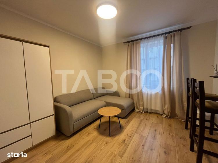 Garsoniera de inchiriat decomandata 26 mp zona Turnisor Sibiu. - 3