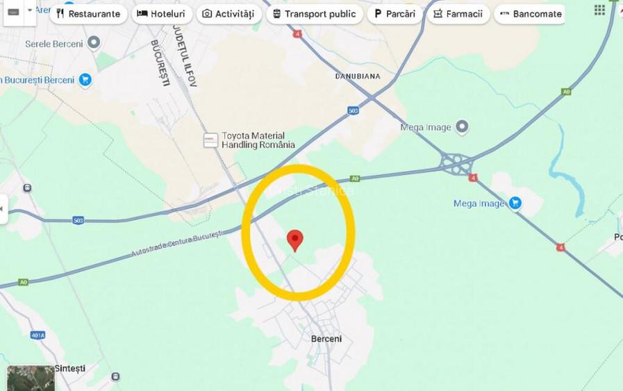 Teren investitie Berceni