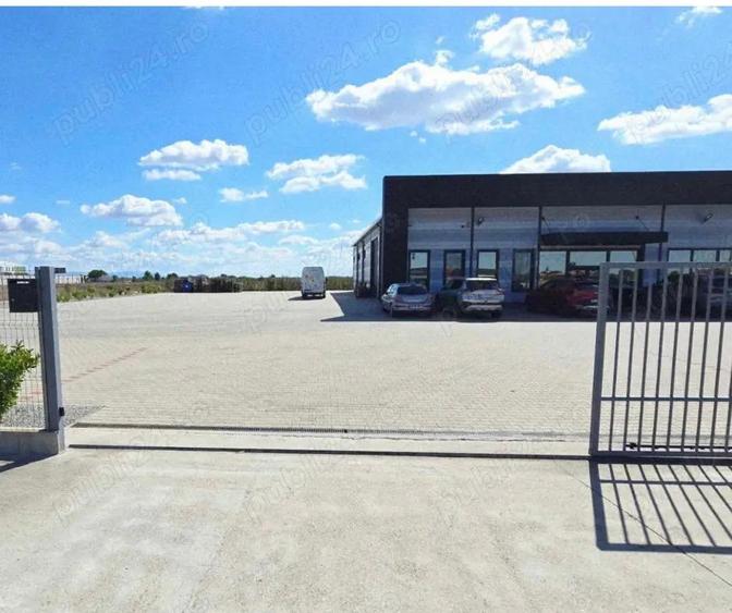 Teren cu hala noua de vanzare, parc logistic Salonta Bihor - 8