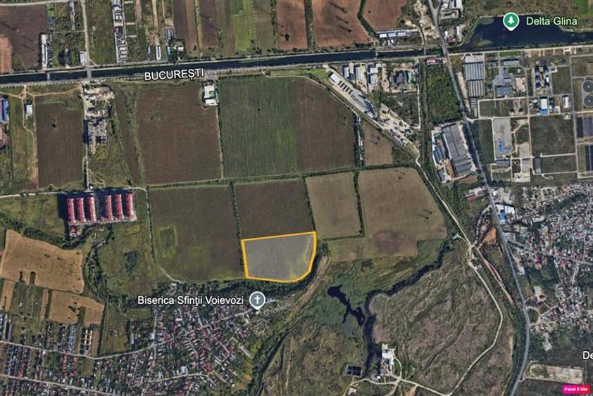 Teren intravilan de 3455 mp, în Splaiul Unirii