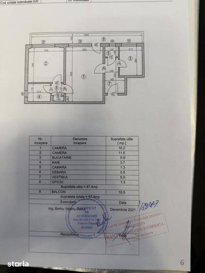 Apartament cu 2 camere în Domenii