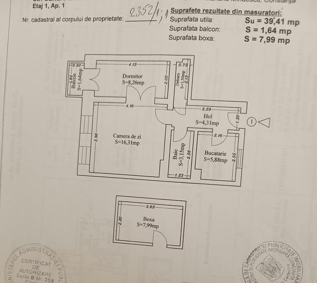 Apartament cu 2 camere semidecomandat în Ultracentral