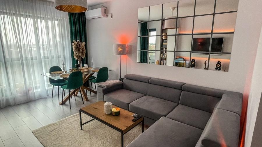 Apartament cu 2 camere decomandat, mobilat în Lujerului