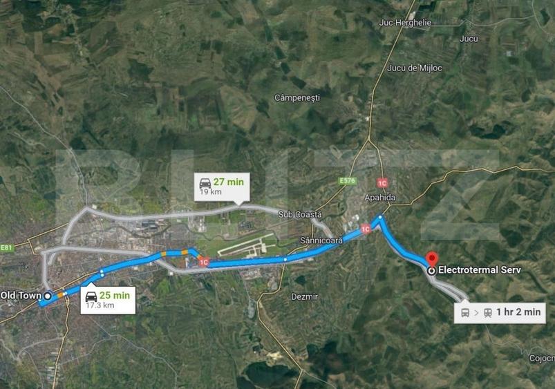 Teren Construcții intravilan de 2873 mp, în Apahida