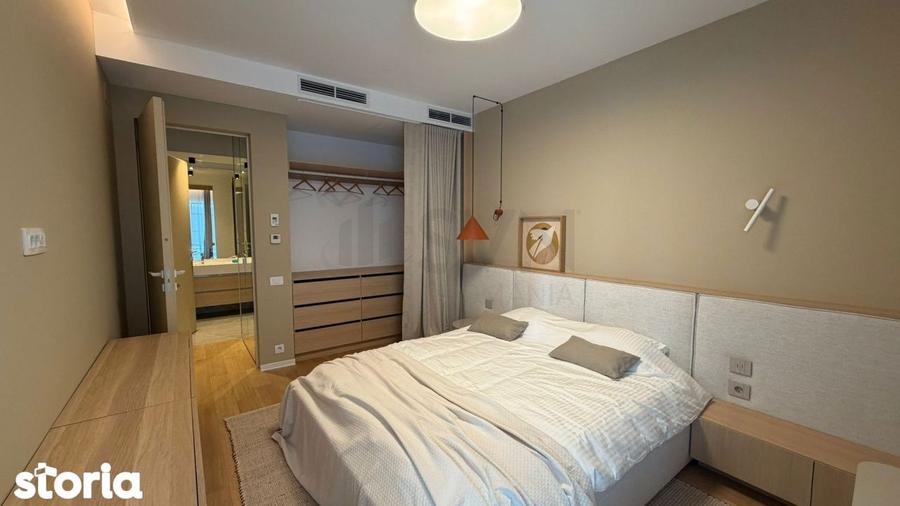 Apartament cu 2 camere decomandat, mobilat în Tei