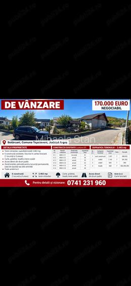 Vand casa cu anexe ?i teren