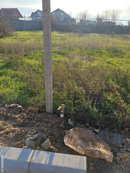 Teren de 1000 mp, în Schela