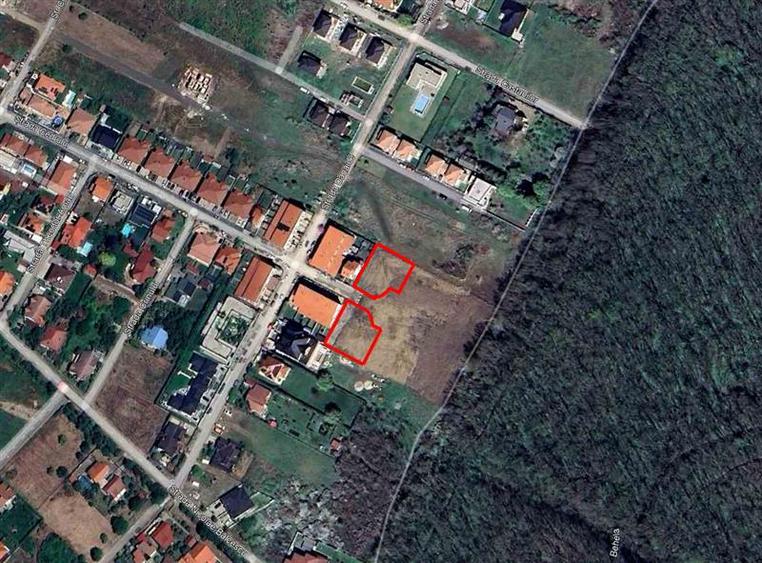 Teren de DUPLEX de vanzare in zona Dumbravita padure - 1