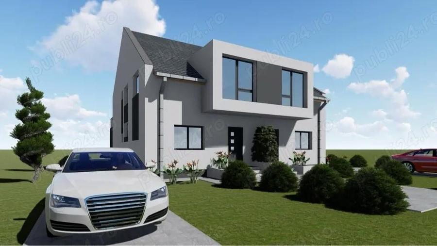 Casa cuplata moderna - 9