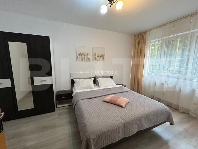 Apartament cu 2 camere, 54 mp+balcon, beci, mobilat, parcare, zona Astra
