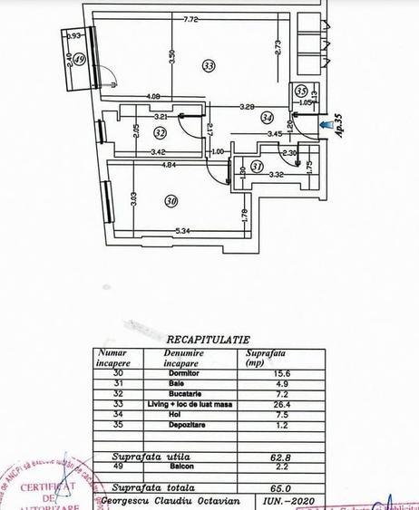 2 camere| BIHARIA- BANEASA| LOC DE PARCARE - 13