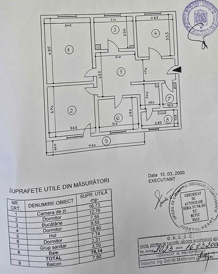 Apartament 4 camere, decomandat, 87 mp, strada Progresului, Maratei - 3