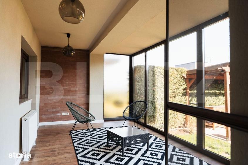 Casa individuala de inchiriat, 120 mp cu garaj si dorari moderne - 6