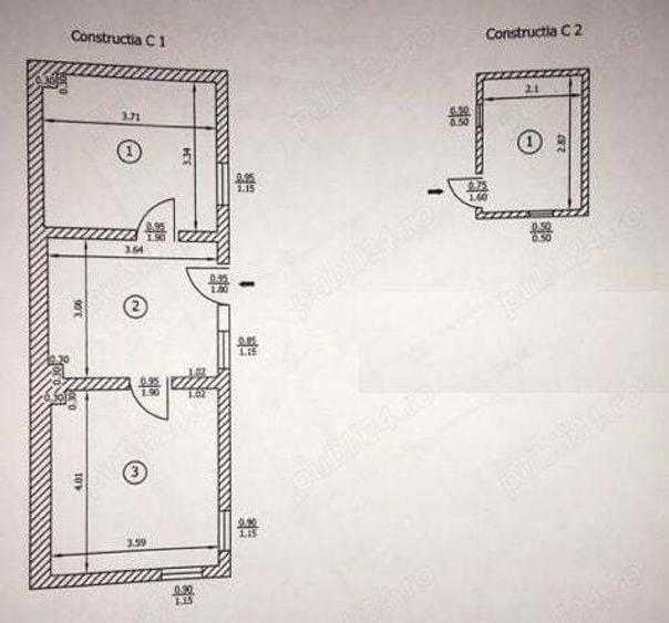 vand sau schimb iinchiriez teren casa la curte in zona colentina curte 180 mp Sandu Enache - - 1