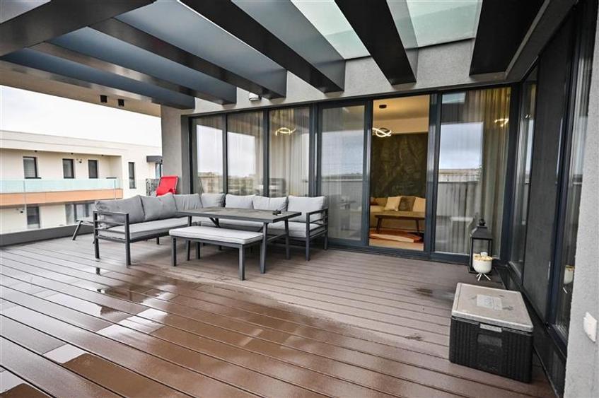 FILM&Tur 3D!Premium Penthouse, echipat,parcare subterana,50 mp terasa,Qualis, ar - 27