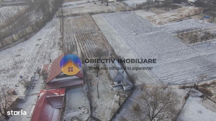 Casa batraneasca + teren 2089 mp , Slobozia - Roznov, jud. Neamt - 2