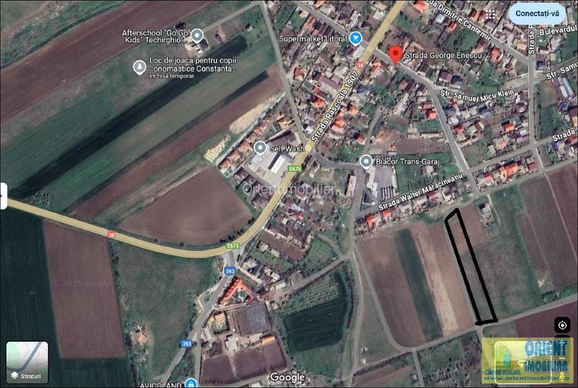 Techirghiol, teren 2.496mp, extravilan