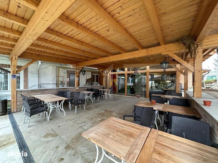 Restaurant de inchiriat 176mp utili, 230mp terasa si 8000mp teren lang - 1
