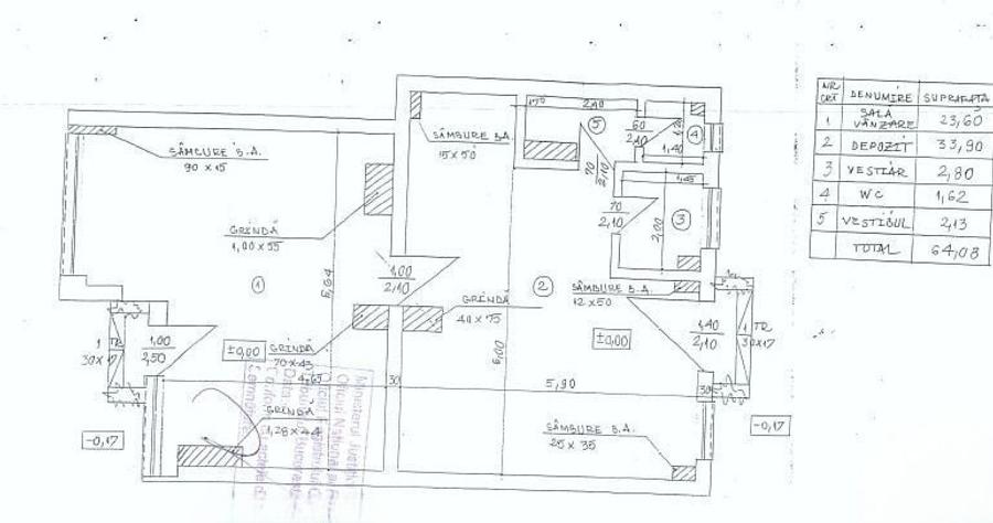 Spatiu comercial 64 mp zona M. Bravu+Baba Novac - Dristorului - 4