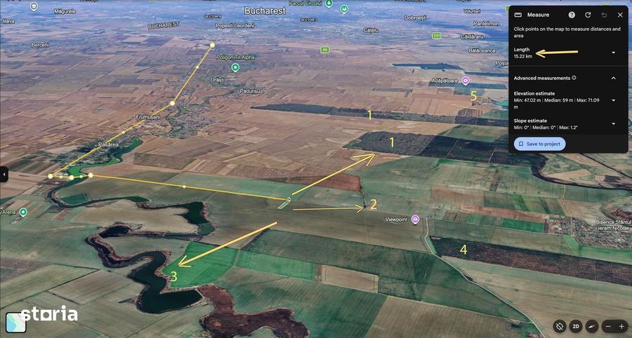 Ocazie dezvoltare - teren 8 parcele - zona premium natura(Frumusani) - 5