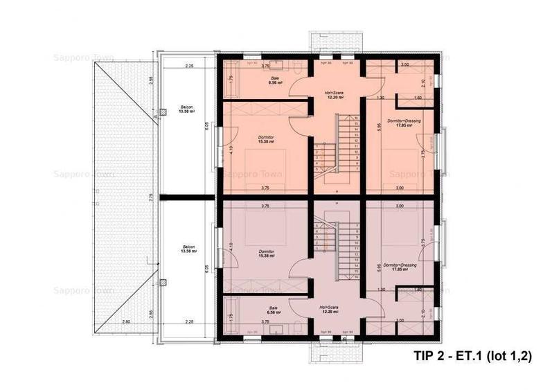 Duplex nou 2024 in Chisoda | Cartier boutiqe de case locuite | - 8