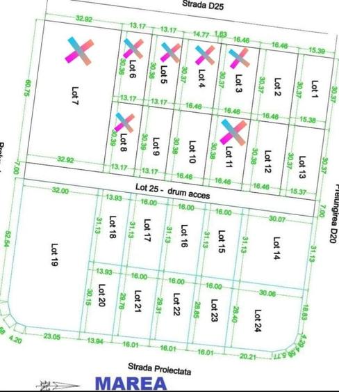 Exclusivitate Teren Intravilan Mamaia N Rindul 2 De La Plaja 4700 mp(3200-1500) - 2