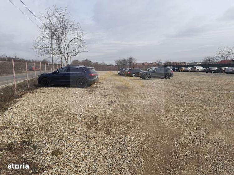Teren 2.850 mp inchiriat flux direct catre Aeroport ideal Rent a Car - 3