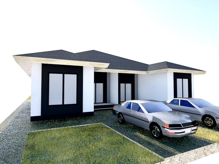 Duplex modern 3 camere, 90 mp utili, 340 mp teren - Sanandrei - 8