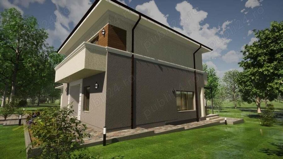 Oras Baia Sprie (zona spre Unguras) casa noua pe parter, semifinisata, s.u. = 200 mp, teren 860 mp - 6