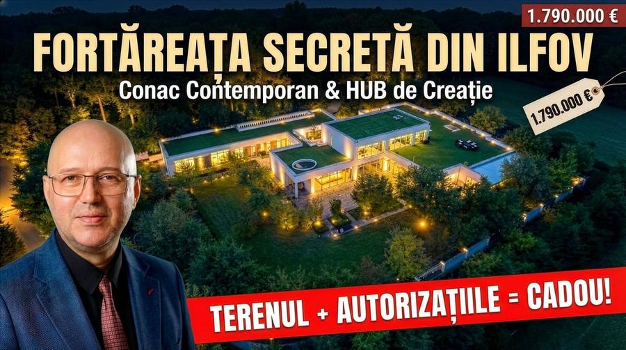 Afumati Concept Belgian Bucuresti Nord-Est -Codrul Vlasiei Conac Modern - 20