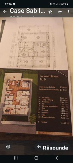 FARA COMISIOANE casa cu 4 camere 2 bai PARTER + pod placa camera teh beci terasa - 1