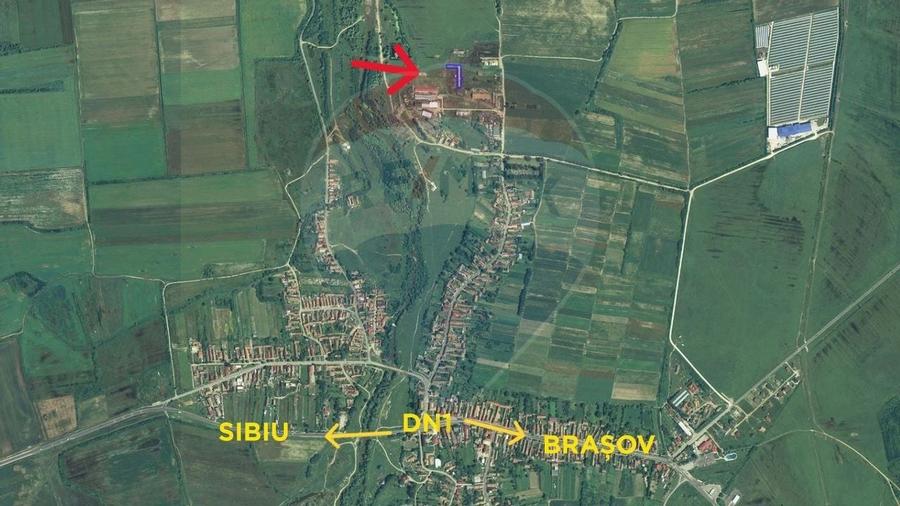 Teren intravilan si grajd | 1.333mp | Sercaia - 1