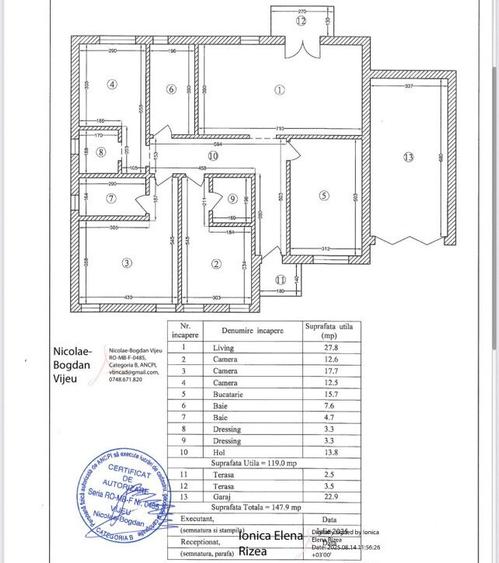 Singulara pe parter | placa de beton | 525mp teren | garaj - 30