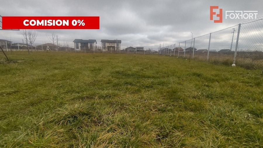 COMISION 0% Teren 859mp+Casa mobila, Sacalaz - Bransat curent si apa - 1