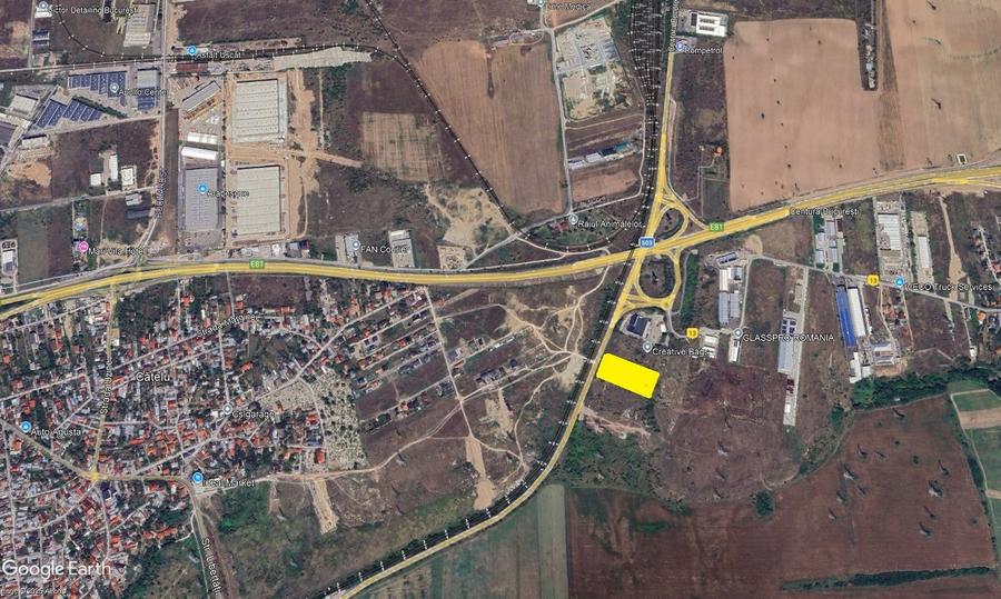 Teren industrial 10.000 mp, PUZ aprobat - 1