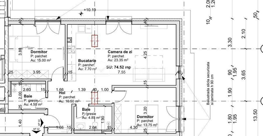 Apartament 3 camere, imobil nou, Centru - 4