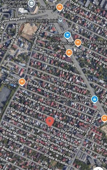Aparatorii Patriei metrou,teren 203mp D/10ml 80.000euro - 2