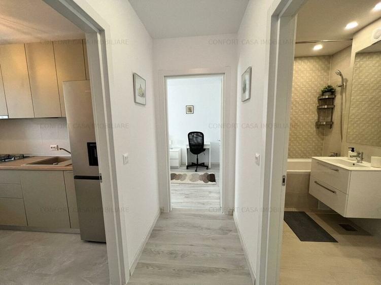 Apartament cu 2 camere decomandat, mobilat în Theodor Pallady