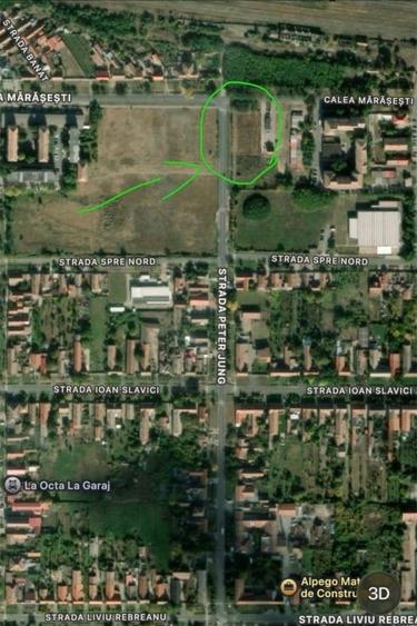 Teren Construcții intravilan de 2459 mp, în Central