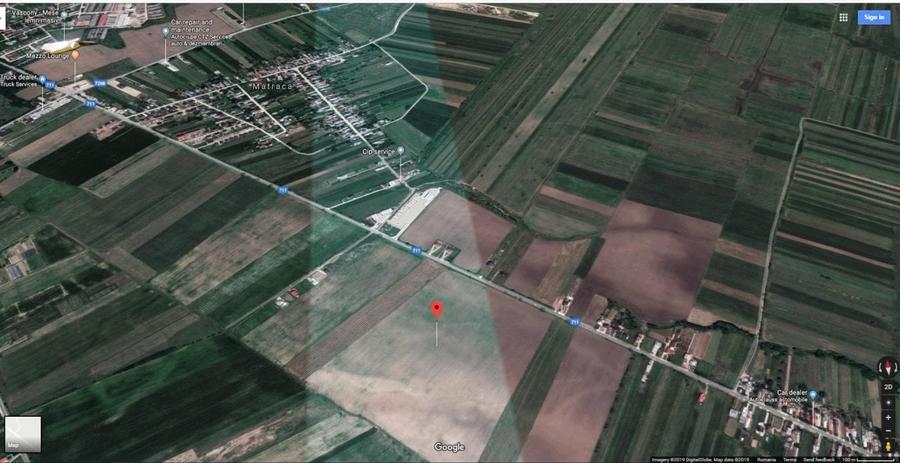 Teren Construcții extravilan de 45000 mp, în Ulmi