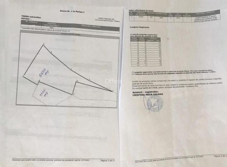 Vand teren pentru constructie in Feleacu Vand teren pentru constructie in Feleacu