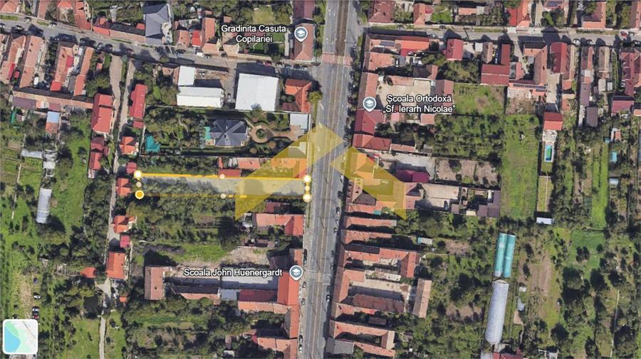 Teren intravilan de vanzare 1,310 mp pe Calea TImisorii - 2