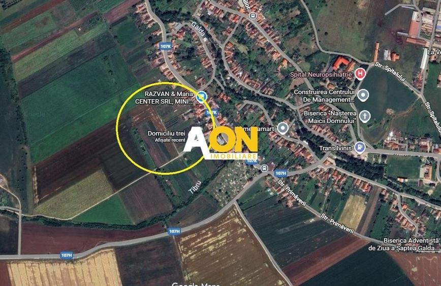 Teren intravilan Galda de Jos, 2100 mp - 1