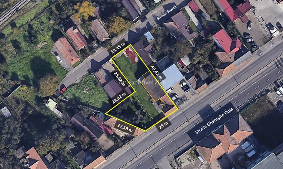 De vânzare – Imobil cu potențial multiplu, Târgu Mureș, str. Gheorghe Doja nr. 2 De vânzare – Imobil cu potențial multiplu, Târgu Mureș, str. Gheorghe Doja nr. 2