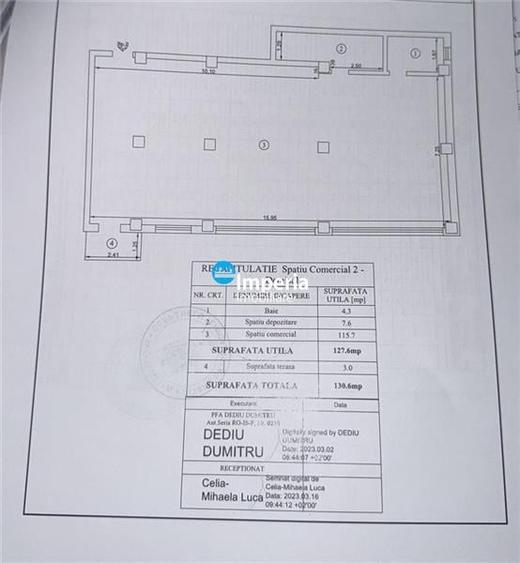 Spatiu comercial de inchiriat Valea Lupului - 1