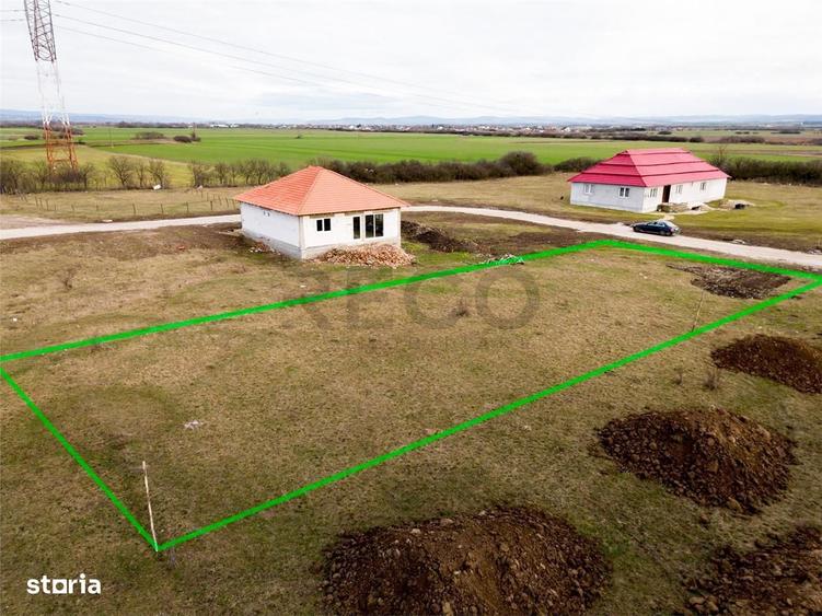 RECO Teren intravilan pentru loc de casa 810 mp cu utilitati- Fughiu - 7