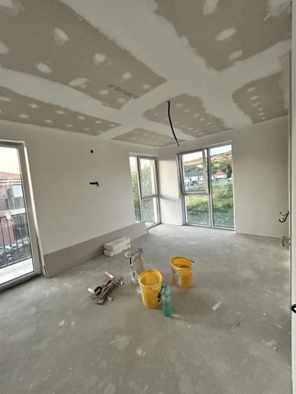 Duplex semifinisat Chinteni 120mp utili in ansamblu privat de case - 10